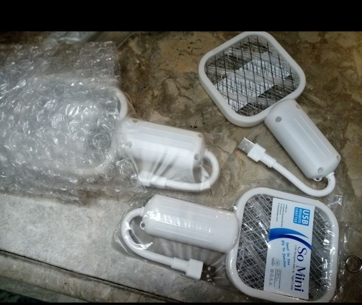 Electric Mini USB Mosquito Killer Racquet Lamp Wireless Night Bulb Effective Insect Catcher - Image 3