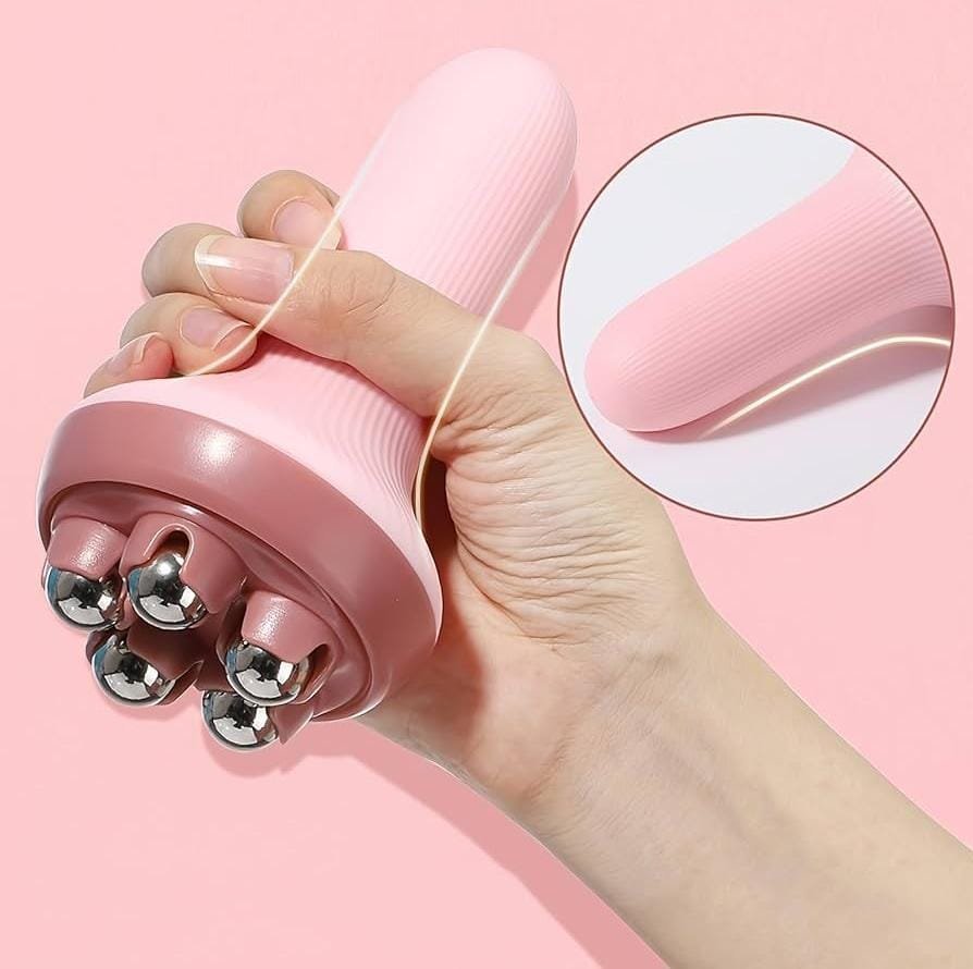 Roller Massager Body Massager Handheld Massage Ball For Muscle Back Neck Joint Foot Shoulder Leg Pain Relief | Random Color - Image 2