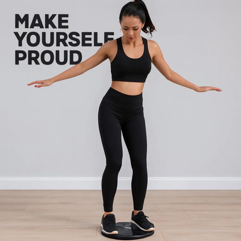 Black ABS Tummy Twister Slimming Fitness Plate - Image 3